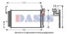AKS DASIS 562005N Condenser, air conditioning